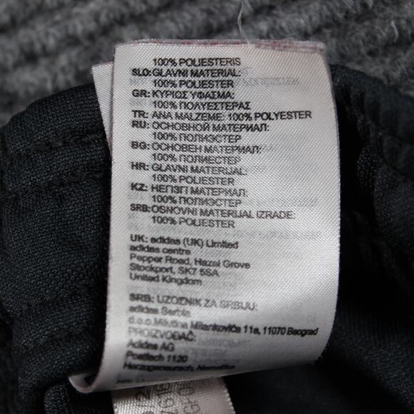Adidas Track Pants Mens Small Black Tiro 3-Stripes Tapered - Picture 9 of 10